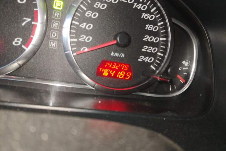 Used Mazda 6 2008 2.0L Automatic Fashion Edition Odometer Close Up