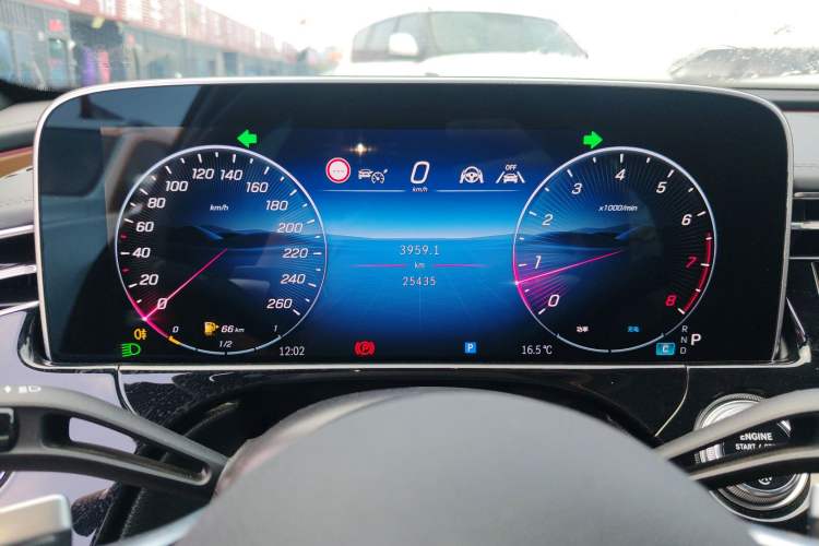 Used Mercedes-Benz E-Class 2024 E 300 L Luxury Model Instrument Cluster