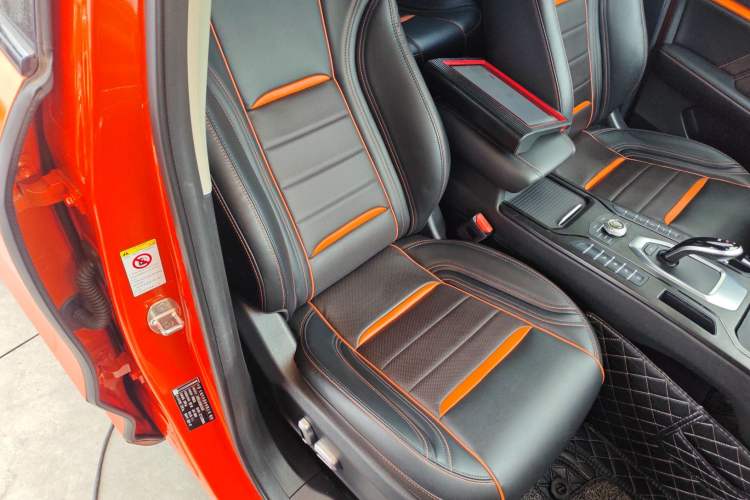 Used Wey VV5 2019 1.5T Two-Wheel-Drive Orange Edition Limited Model
