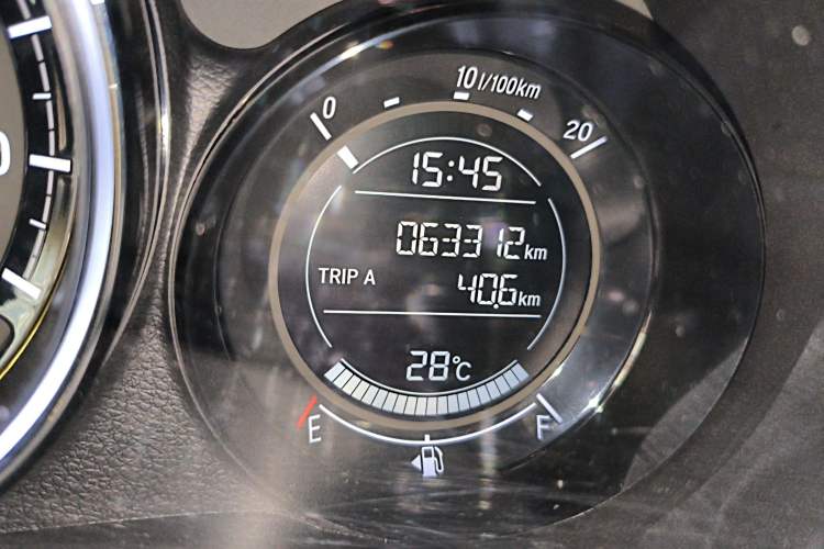 Used Honda XR-V 2020 220TURBO CVT Luxury Edition Odometer Close Up
