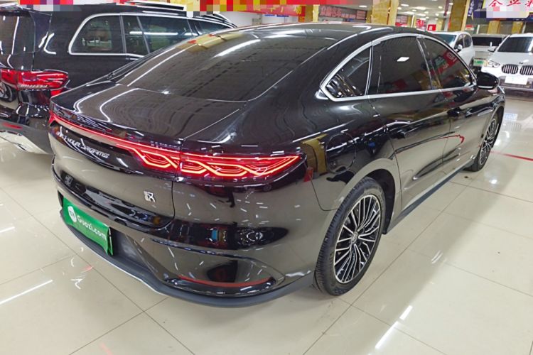 Used BYD Han 2022 DM-i 121KM Luxury Model Rear Right 45 Deg