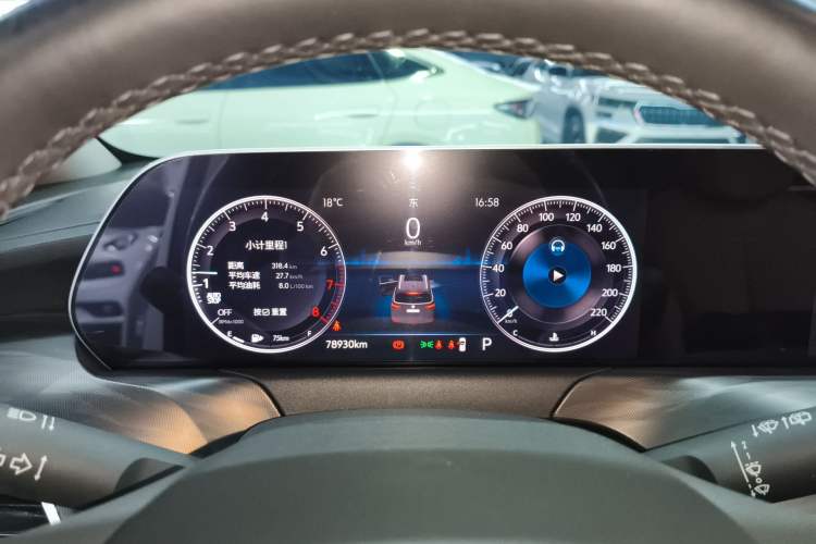 Used Buick GL6 2021 323T Mild Hybrid Connect Luxury Model Instrument Cluster