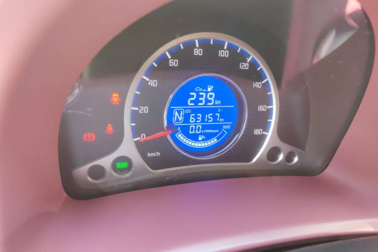 Used CHANGAN OSHAN Benni E-Star 2021 National Edition Colorful Version Lithium Iron Phosphate (31.86 kWh) Odometer Close Up