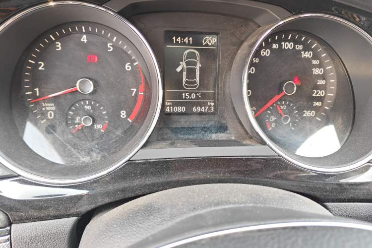 Used Volkswagen Sagitar 2018 280TSI DSG Ignite Edition Odometer Close Up