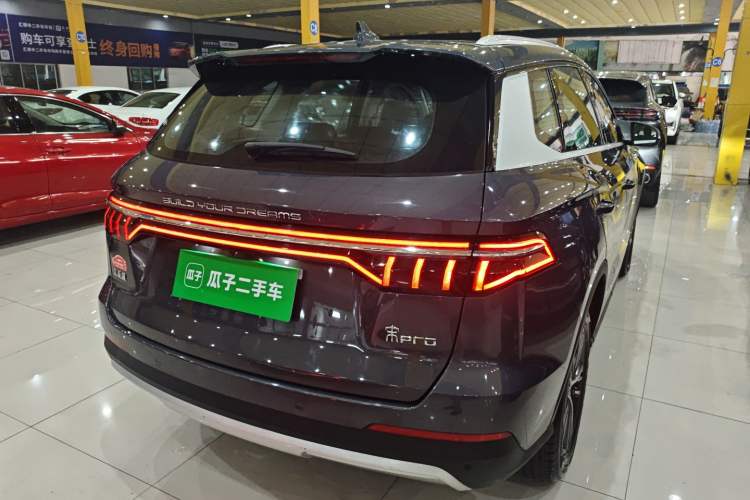 Used BYD Song Pro 2019 1.5T Automatic Luxury Model Rear Right 45 Deg