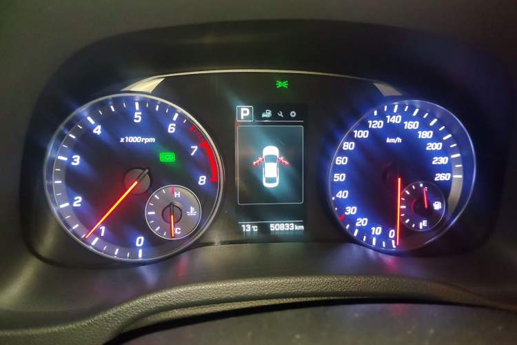 Used Hyundai Elantra (6th Generation / Lingdong) 2018 1.4T Dual-Clutch Xuan Dong · Dynamic Edition Instrument Cluster