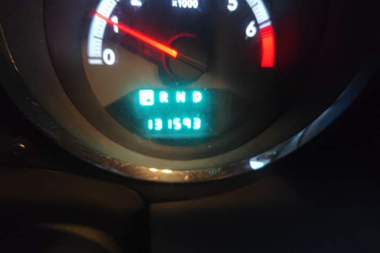 Used Dodge Caliber 2011 2.0 SXT Classic Edition Odometer Close Up