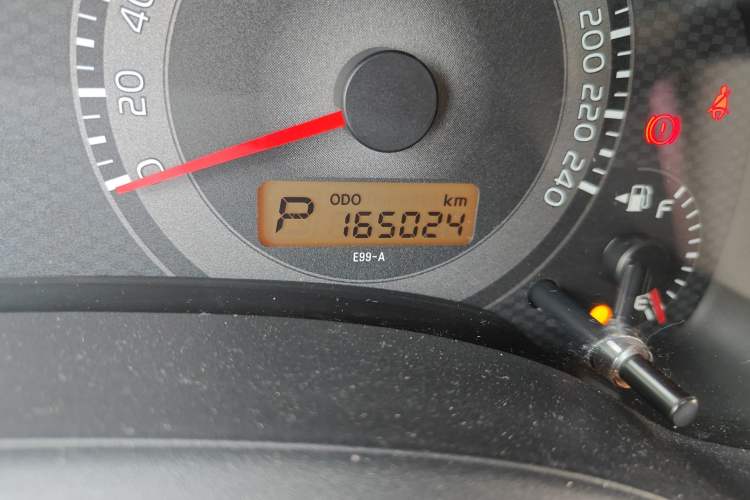 Used Toyota Corolla 2013 Special Edition 1.6L Automatic Cool GL Model Odometer Close Up