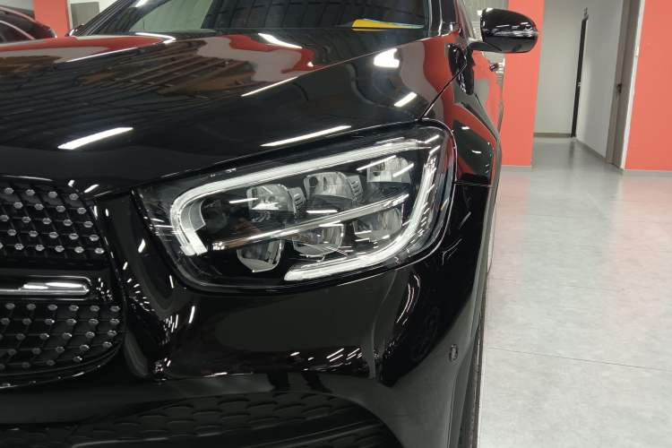 Used Mercedes-Benz GLC Coupe 2023 GLC 300 4MATIC Coupe SUV Left Front Headlight