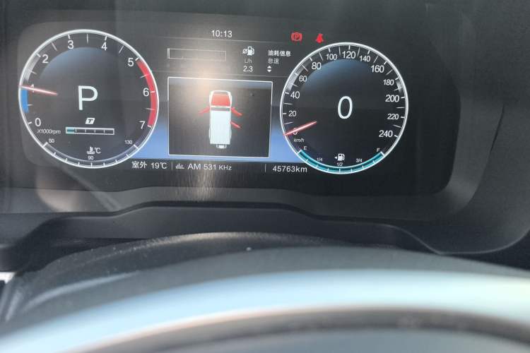 Used BAIC Off-Road BJ80 2020 3.0T Automatic Supreme Edition Odometer Close Up