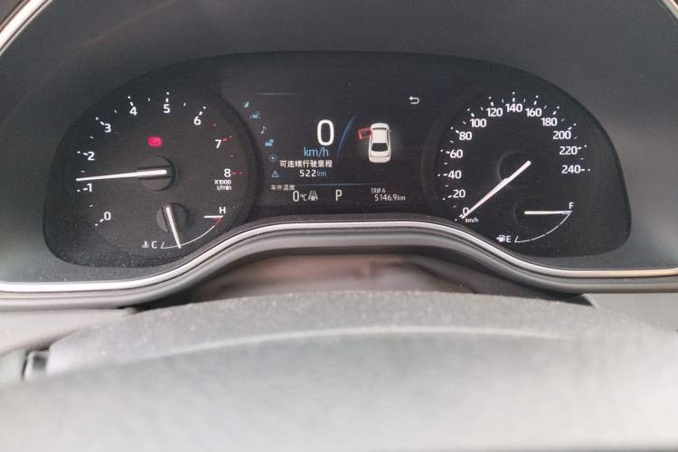 Used Toyota Avalon 2019 2.0L Luxury Edition China VI Standard Odometer Close Up