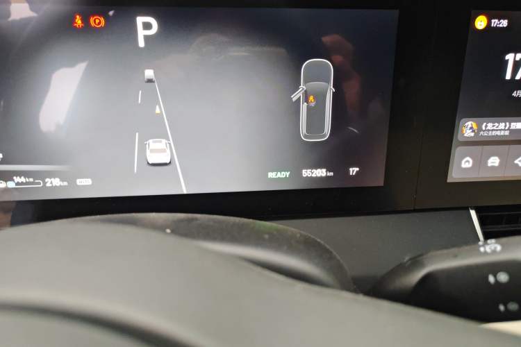 Used Li Auto ONE 2021 Extended-Range 6-Seater Version Odometer Close Up