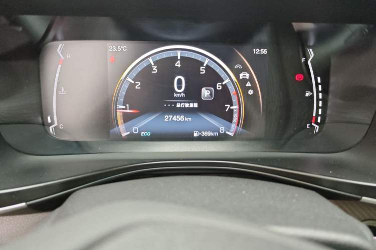 Used GAC Trumpchi GS3 2021 POWER 270T Automatic Luxury Edition Odometer Close Up