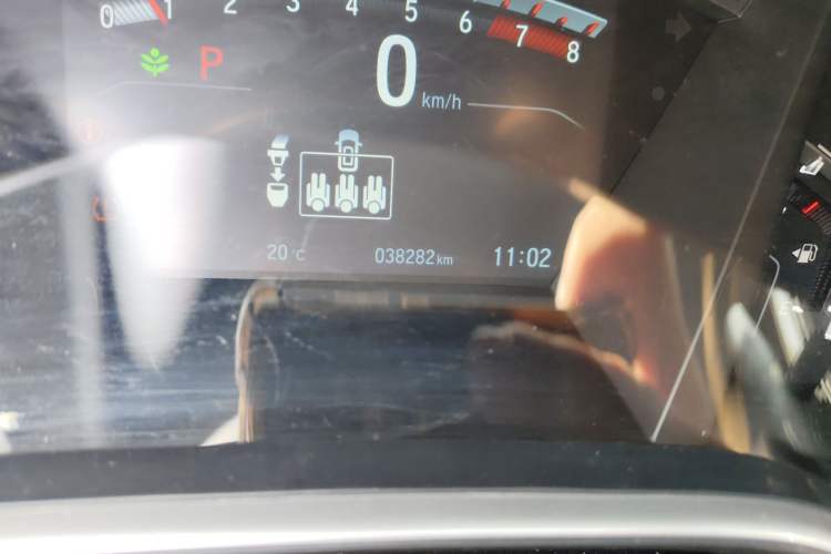 Used Honda Breeze 2021 240TURBO CVT Two-Wheel Drive Smart Enjoyment Version Odometer Close Up