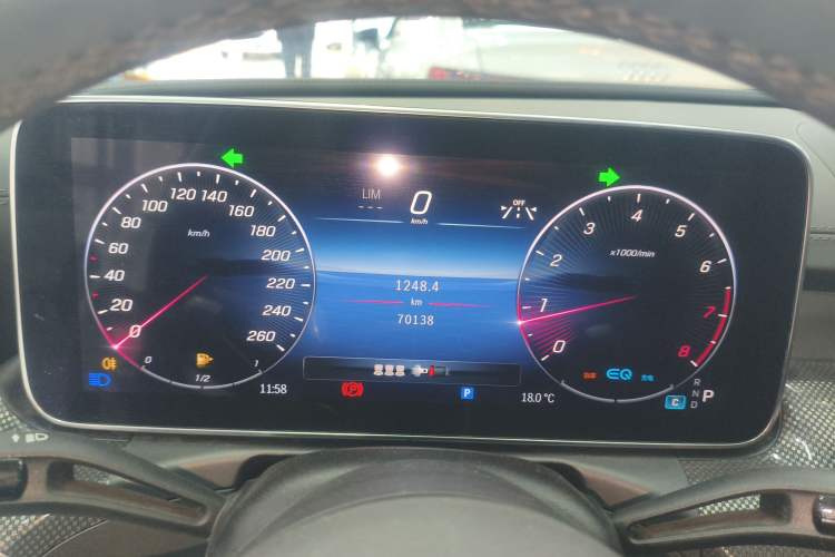 Used Mercedes-Benz C-Class 2022 C 260 L Sport Edition Instrument Cluster