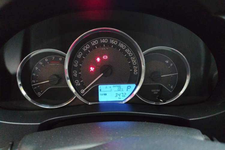 Used Toyota Levin 2016 1.6G CVT Elite Edition Instrument Cluster