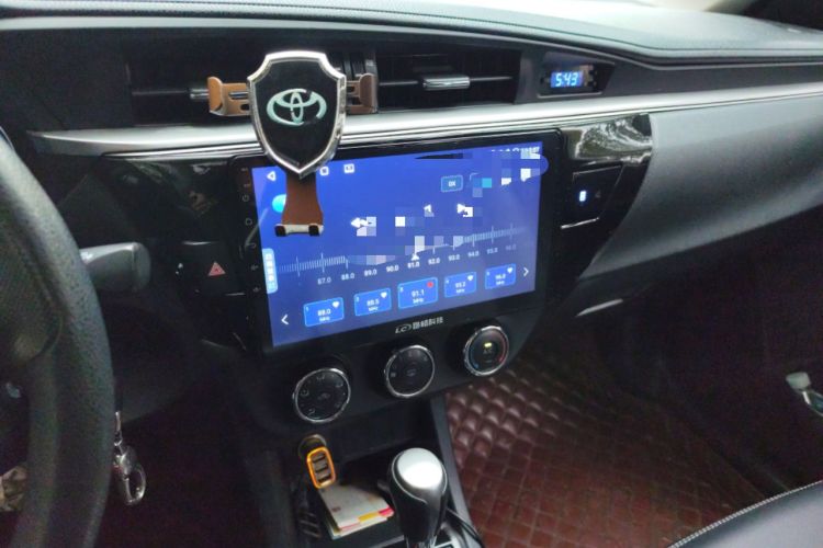 Used Toyota Levin 2016 1.6G CVT Elite Edition Audio And AC Panel