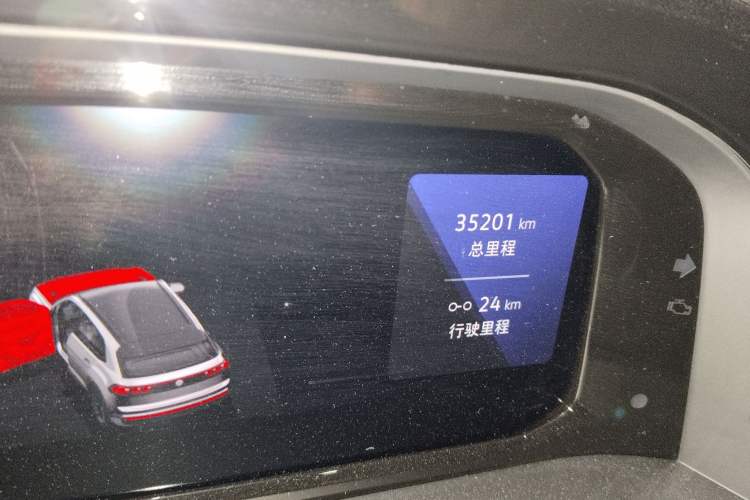 Used Volkswagen Teramont X 2023 380TSI Four-Wheel Drive Prestige Luxury Edition Odometer Close Up