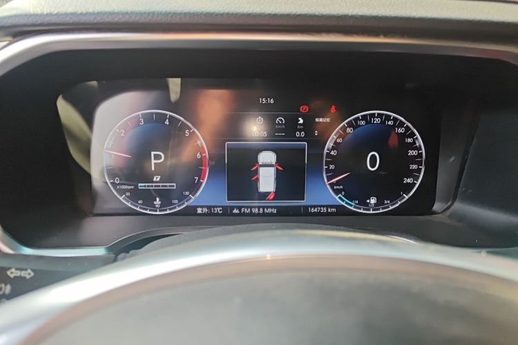 Used BAIC Off-Road BJ40 2018 PLUS 2.3T Automatic Four-Wheel Drive Premium Edition China V Instrument Cluster