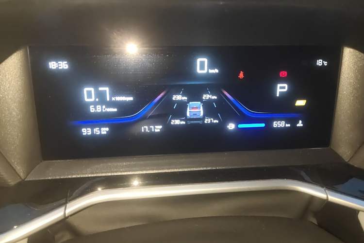 Used Geely Auto Coolray 2025 Bin Yue L 1.5TD DCT Star Diamond Instrument Cluster