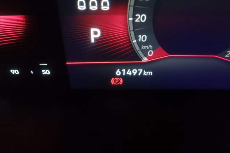 Used Volkswagen Sagitar 2021 280TSI DSG Excellence Edition Odometer Close Up