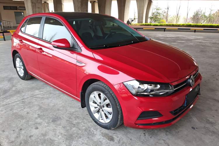 Used Volkswagen Polo 2021 Plus 1.5L Automatic Colorful Tech Edition Front Right 45 Deg
