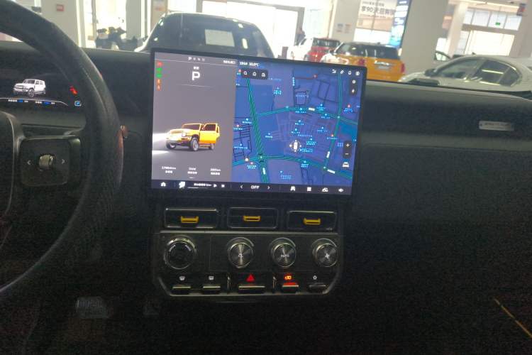 Used iCAR V23 2025 401 Two-Wheel Drive Advanced Edition Audio And AC Panel