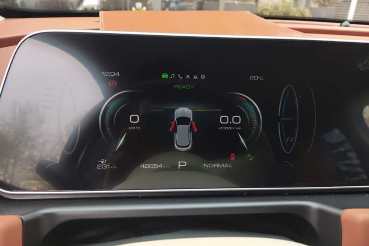 Used ORA Good Cat 2023 401 km Standard Range Luxury Version Lithium Iron Phosphate Instrument Cluster