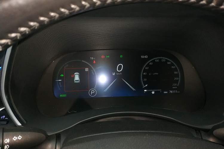 Used Toyota Crown Kluger 2021 2.5L HEV Four-Wheel Drive Flagship Edition Instrument Cluster