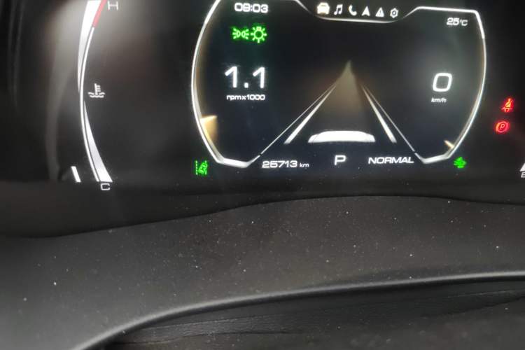 Used Haval H6 2023 National Trend Edition 1.5T Automatic Champion Version Odometer Close Up