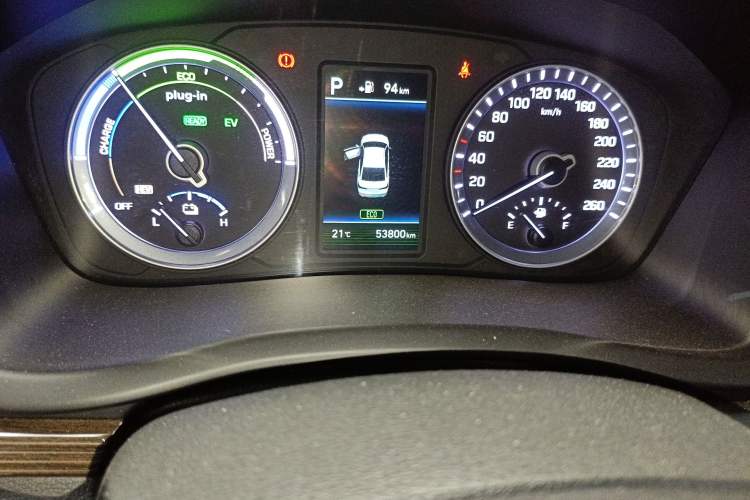 Used Hyundai Sonata Plug-in Hybrid 2018 2.0 PHS Smart Connect Version China VI Standard
