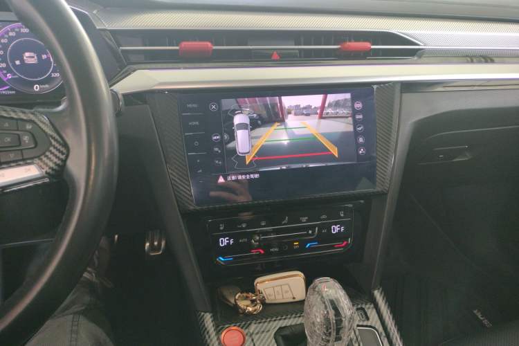 Used Volkswagen FAW-Volkswagen CC 2021 Estate Car 380TSI Vizion Edition Audio And AC Panel