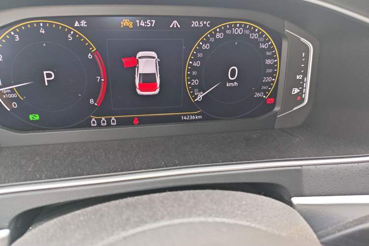 Used Volkswagen Lavida 2024 300TSI DSG Starry Sky Leading Edition Odometer Close Up