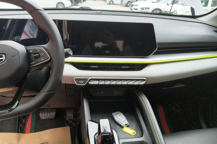 Used Geely Auto Coolray 2022 Bin Yue COOL 1.5TD DCT Hot Engine Edition Audio And AC Panel