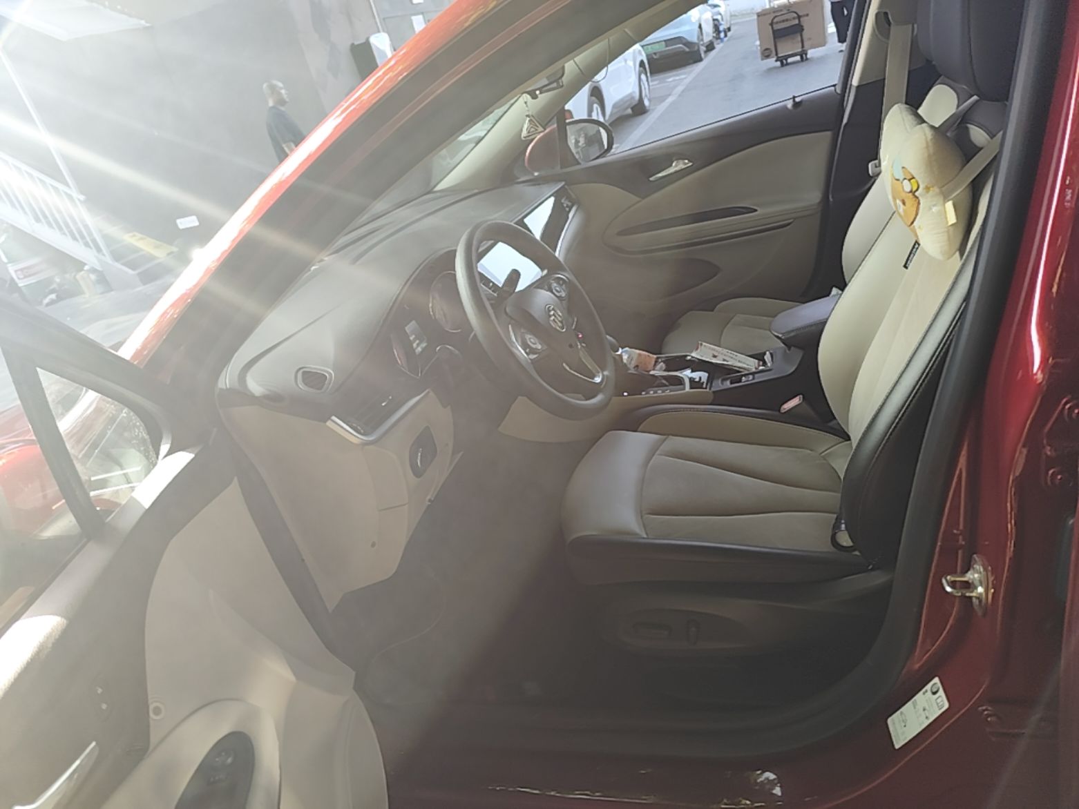 Avant de la voiture