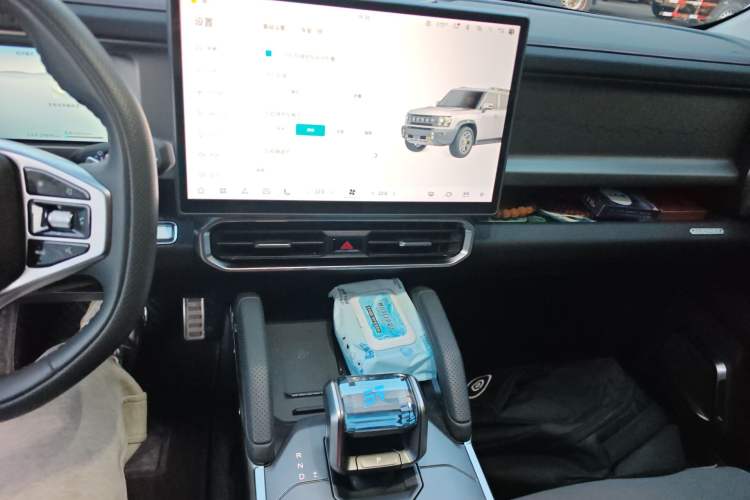 Used JETOUR Traveler 2023 2.0T Four-Wheel Drive Conqueror Audio And AC Panel