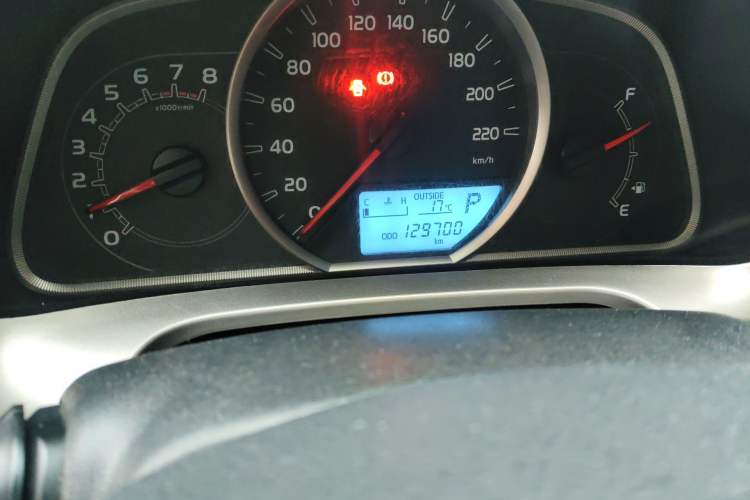 Used Toyota RAV4 2013 2.0L CVT Two-Wheel Drive Urban Edition Odometer Close Up