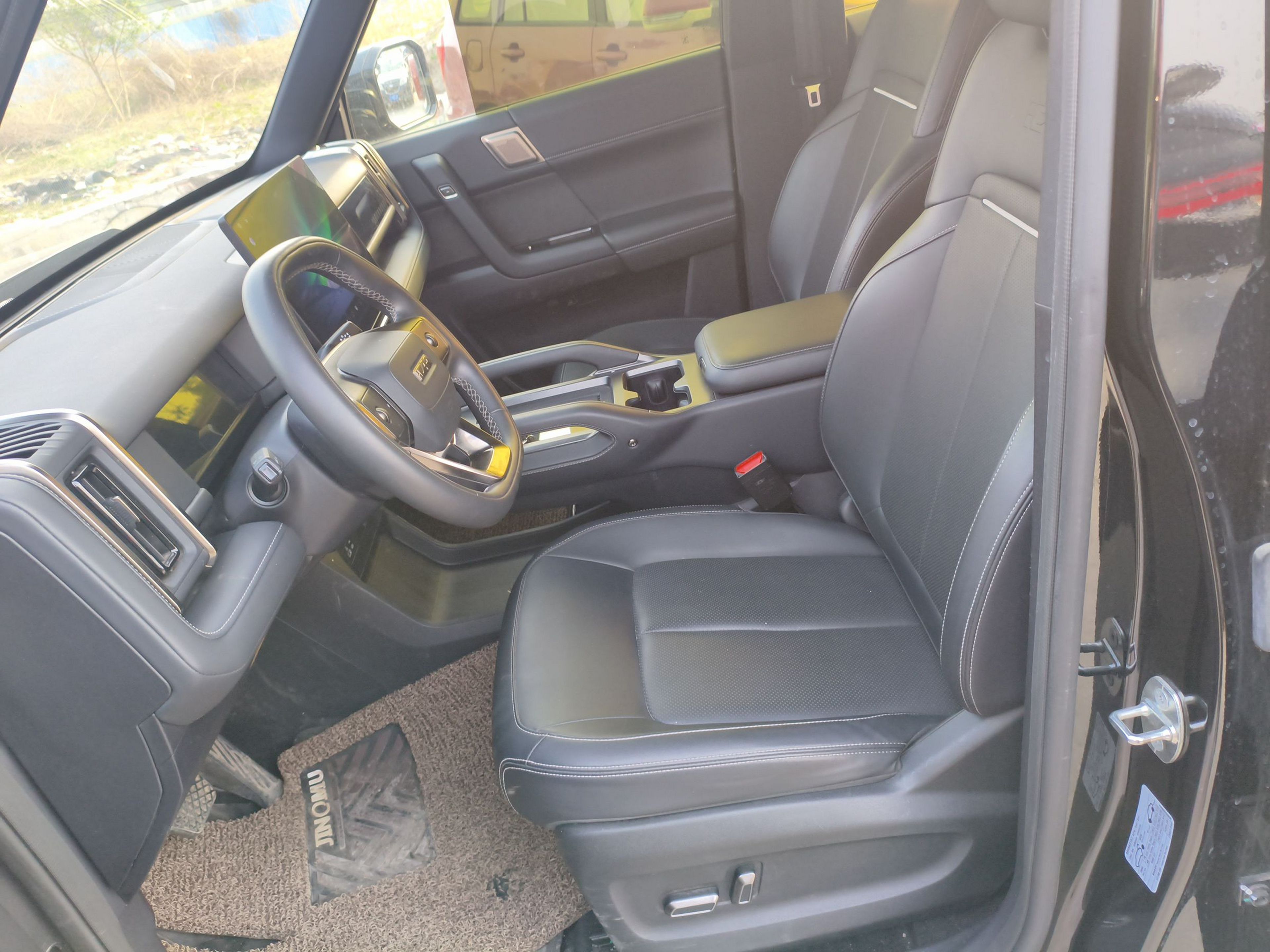 Avant de la voiture