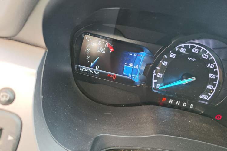 Used Ford Everest 2016 2.0T Gasoline Automatic 4x4 Luxury Edition Odometer Close Up