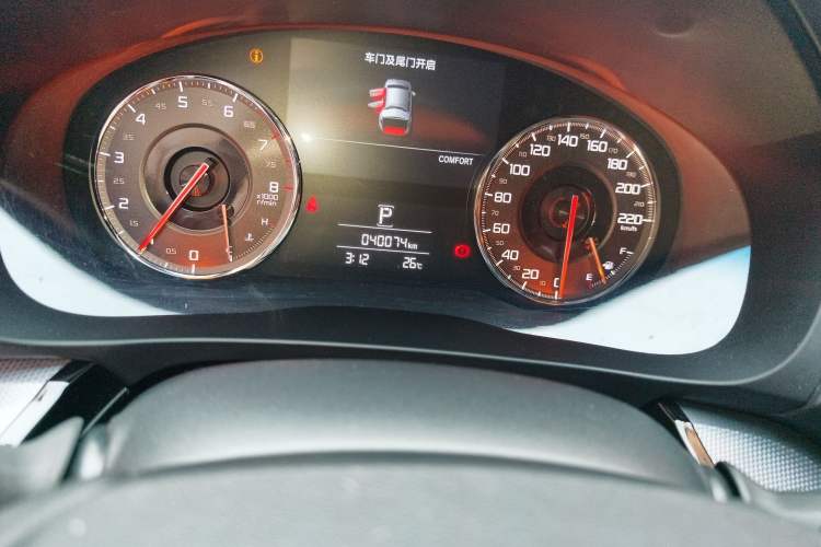 Used Acura CDX 2021 1.5T Two-Wheel Drive Enjoyment Edition Odometer Close Up