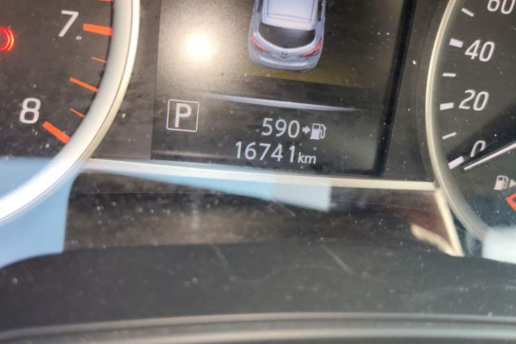 Used Nissan Tiida 2024 1.6L CVT Smart Drive Edition Odometer Close Up