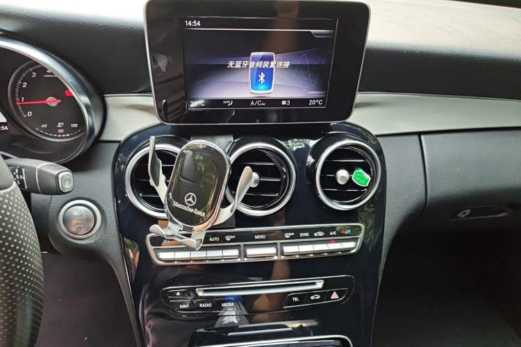 Used Mercedes-Benz C-Class 2018 C 200 Sport Edition Audio And AC Panel