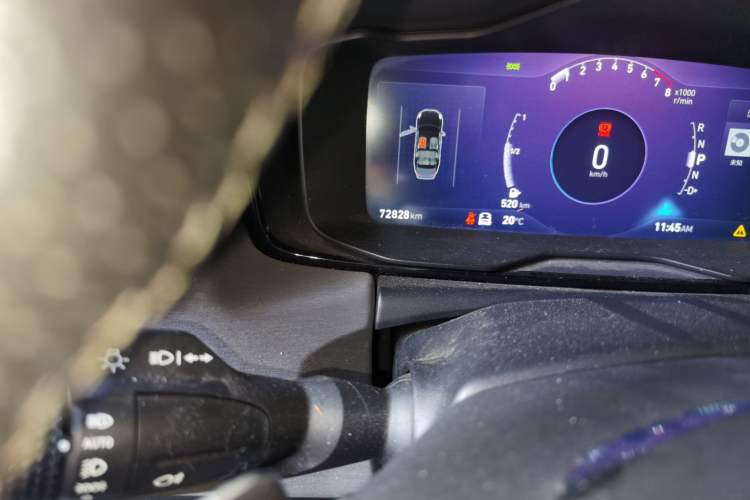 Used Lynk & Co 03 2021 1.5TD DCT Jing Champion Edition Odometer Close Up