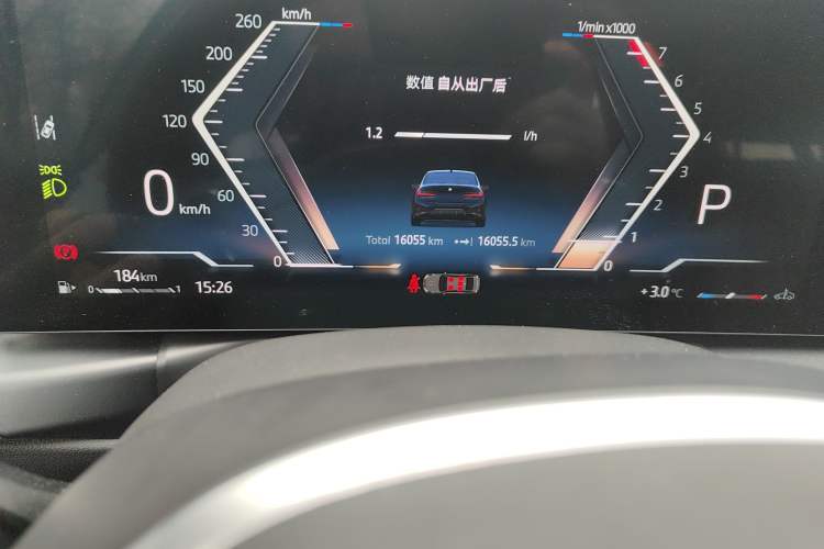 Used BMW 3 Series 2023 330i M Sport Night Edition Package Odometer Close Up