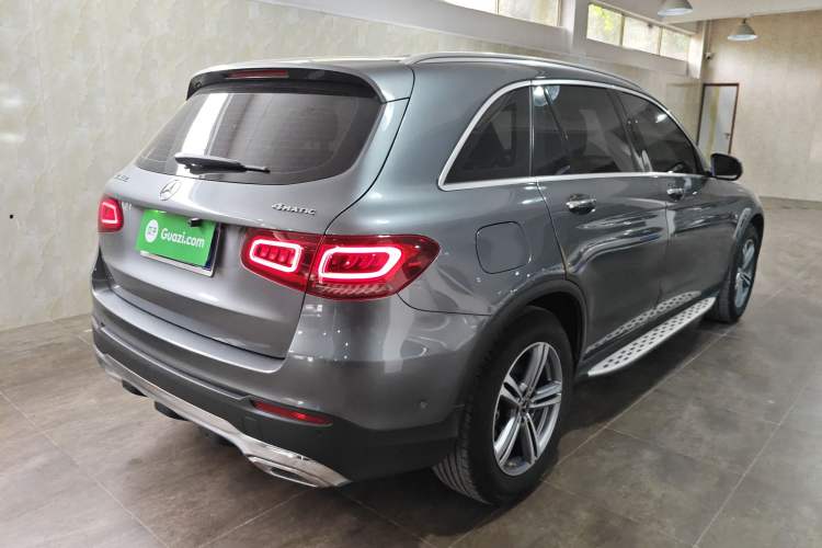 Used Mercedes-Benz GLC 2021 GLC 260 L 4MATIC Dynamic Edition Rear Right 45 Deg