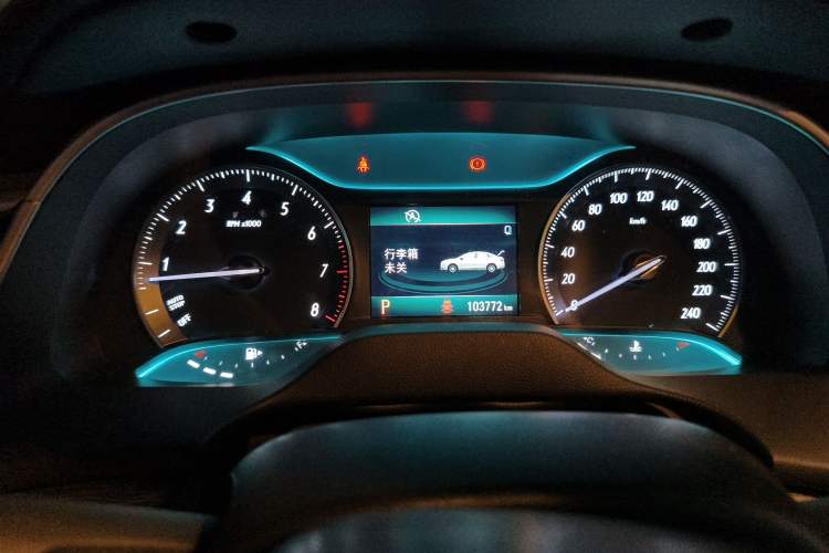 Used Buick GT 2017 15N Automatic Elite Version Instrument Cluster