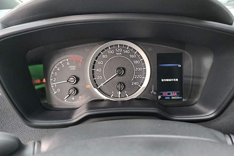 Used Toyota Levin 2021 185T CVT Luxury Edition Instrument Cluster