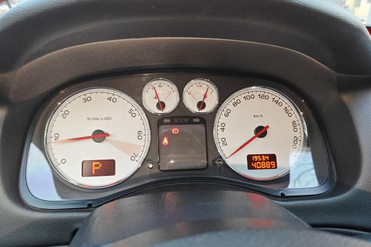 Used Peugeot 307 2013 1.6L Automatic CROSS Instrument Cluster