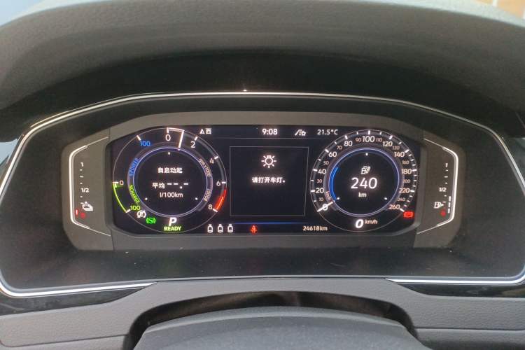 Used Volkswagen Magotan GTE Plug-in Hybrid 2022 GTE Luxury Model Instrument Cluster