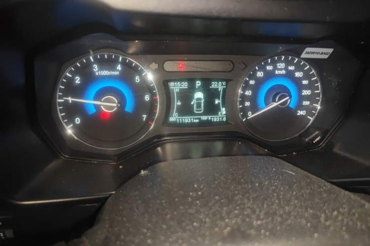 Used Dongfeng Fengon 580 2017 1.5T CVT Luxury Model Instrument Cluster